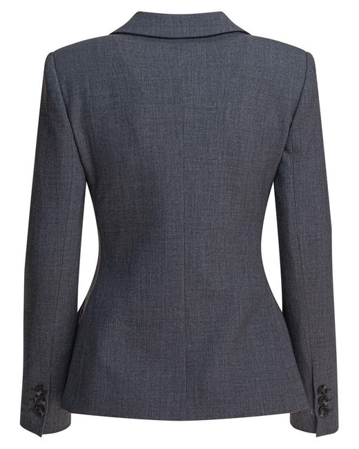 Semler Black Single-Breasted Blazer