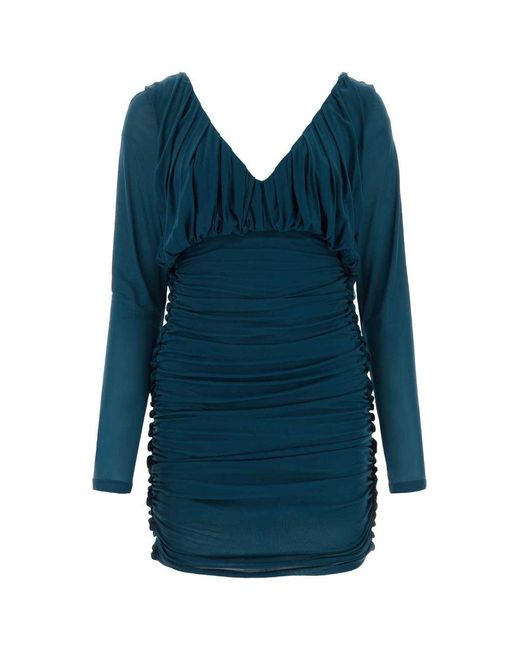 Saint Laurent Blue Dress
