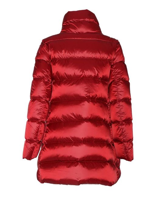 Parajumpers Red Long Down Floor
