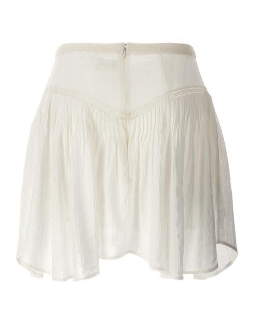 Isabel Marant White Jorena Skirts