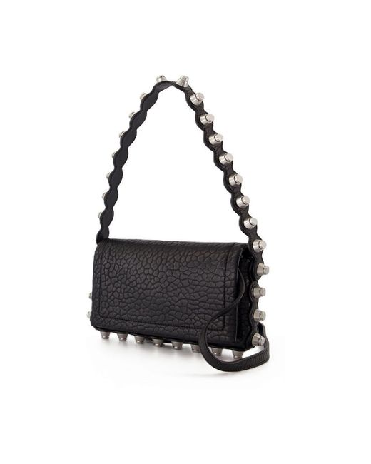 【関税・送料込み】Alexander Wang Roz Shoulder Wallet ALEXANDER WANG Roz クロスボディストラップ レザーウォレット