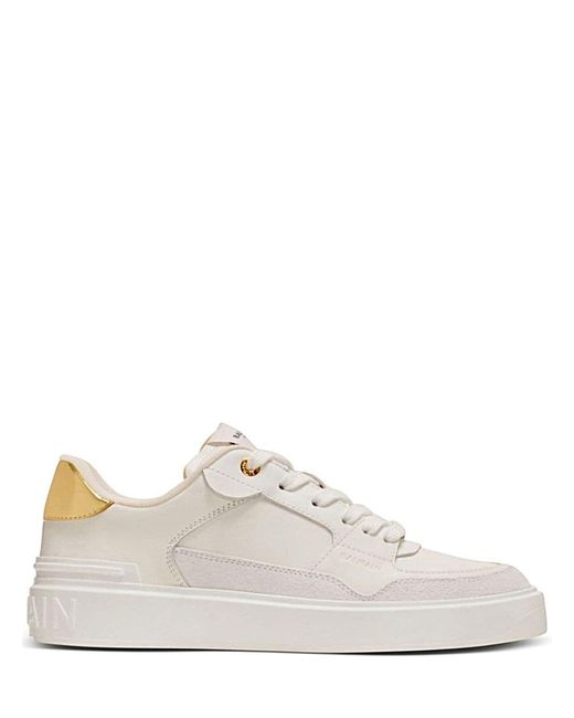 Balmain White Shoes