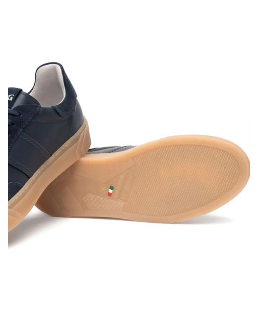 Nero Giardini Blue Colorado Shoes for men