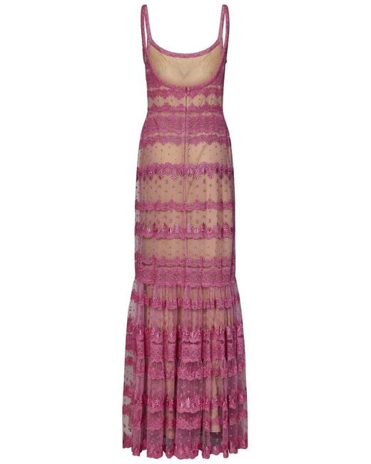 Elie Saab Purple Dress