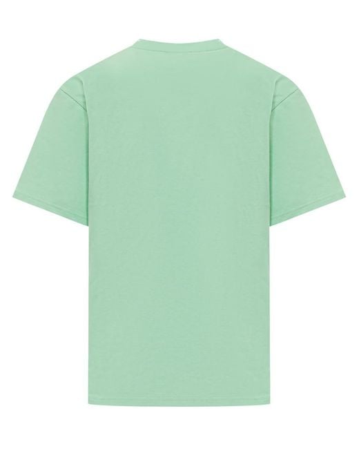 J.W. Anderson Green Anchor Embroid T-Shirt for men