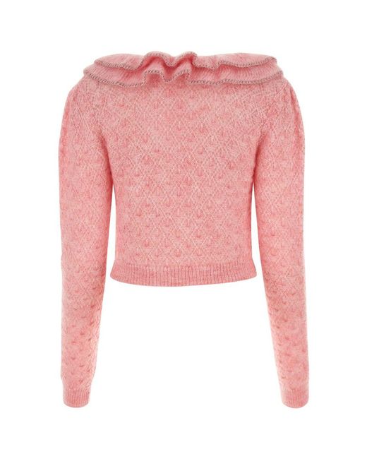 Alessandra Rich Pink Knitwear