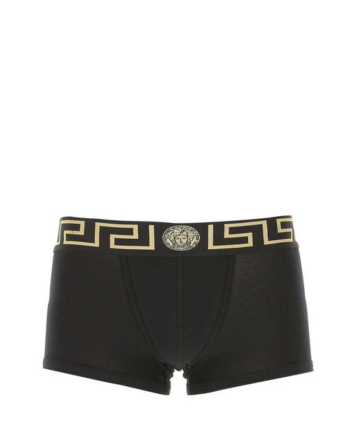 Versace Black 2-Pack Low-Waisted Boxers for men