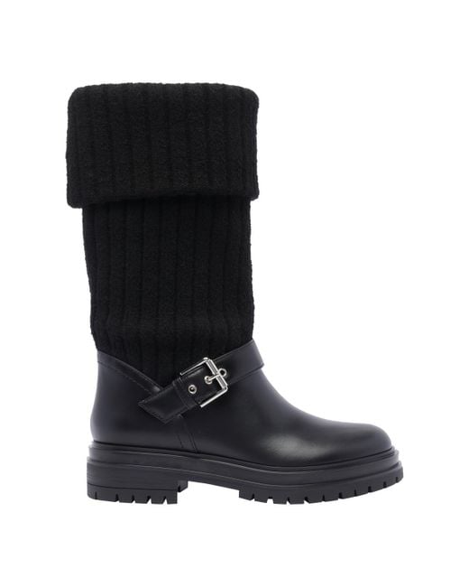 Gianvito Rossi Black Thurso Boots