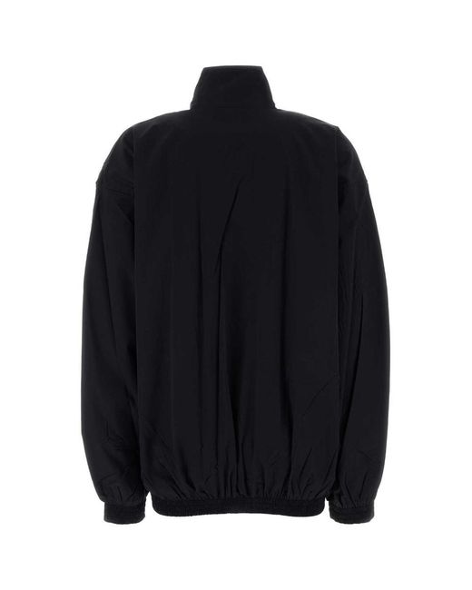 Balenciaga Black Jackets And Vests