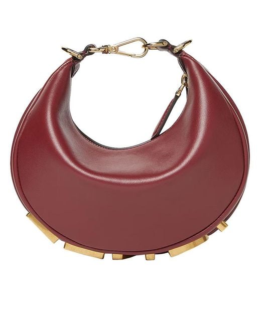 Fendi Pink Mini Graph Vit Grace Matt Bags