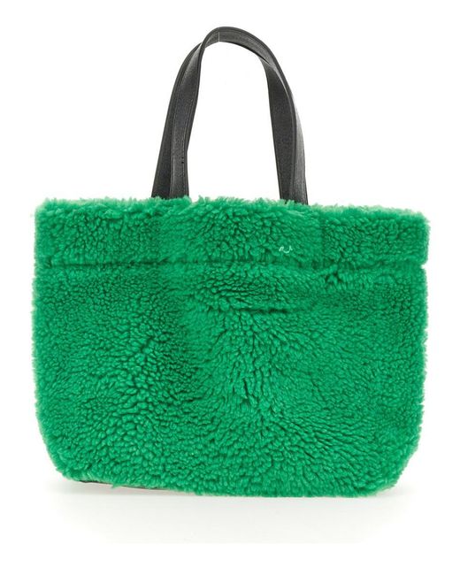 Stand Studio Green Shopping Bag