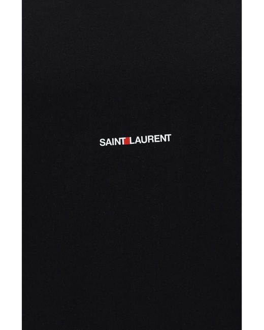 Saint Laurent Black T-shirts for men