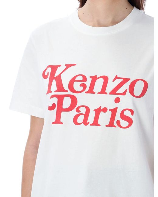 KENZO White By Verdy Loose T-Shirt