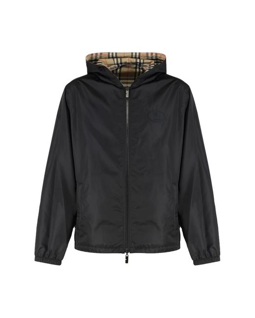Burberry Natural Reversible Windbreaker-Jacket for men