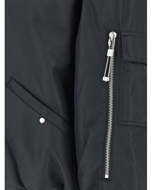 M44 LABEL GROUP Gray 'Profiler' Bomber Jacket for men