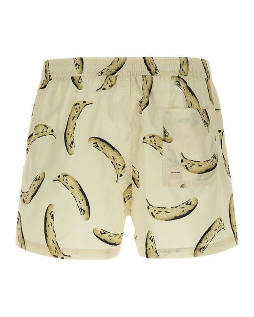 Jacquemus Natural 'Le Maillot Puntini' Swimsuit for men
