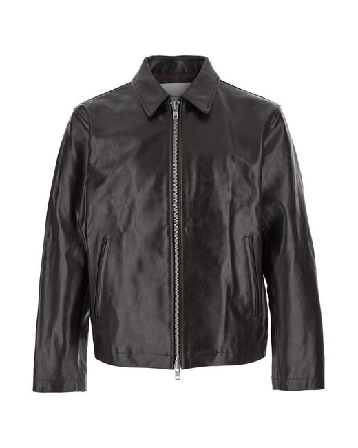 DUNST Black Dark Jacket With Front Pockets for men