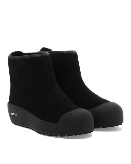 Bally "guard Ii" Ankle Boots in Black | Lyst