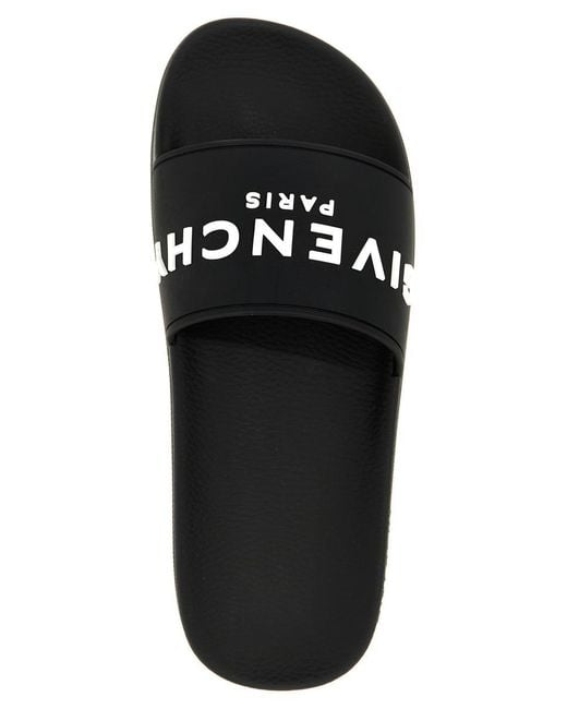 Givenchy Black Plage Capsule Slides for men