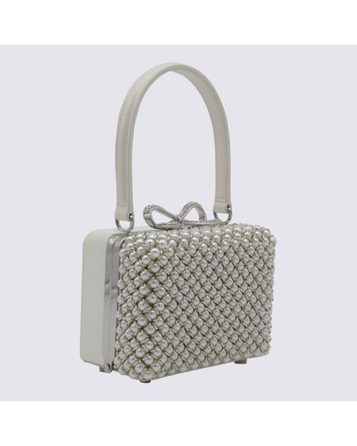 Self-Portrait Gray Cream Bag