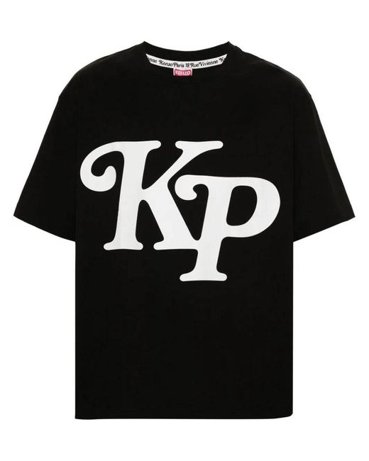 KENZO Black T-shirts And Polos for men