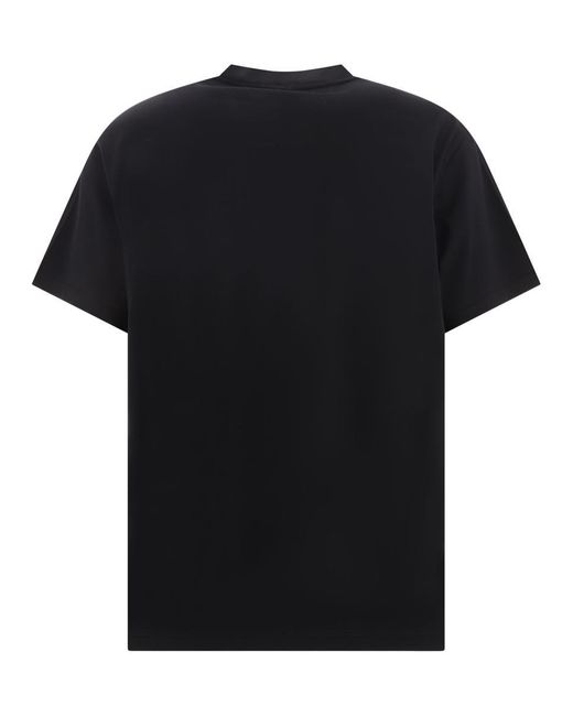 Burberry Black "harriston" T-shirt for men
