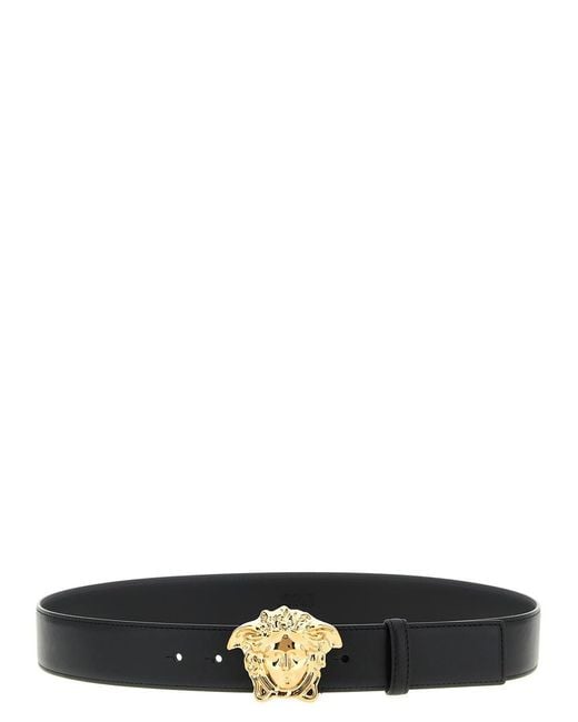 Versace White 'Medusa' Belt for men