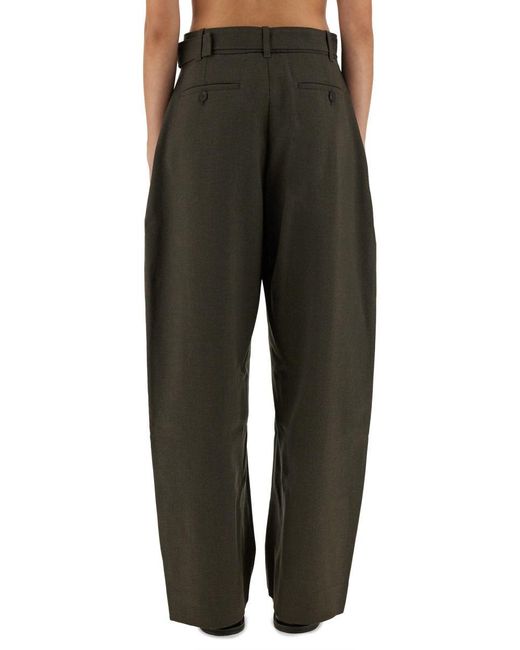 Studio Nicholson Green Pants "Doring"