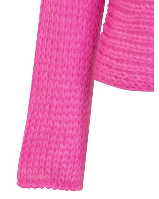 Forte Forte Pink Forte-Forte Crop Sweater