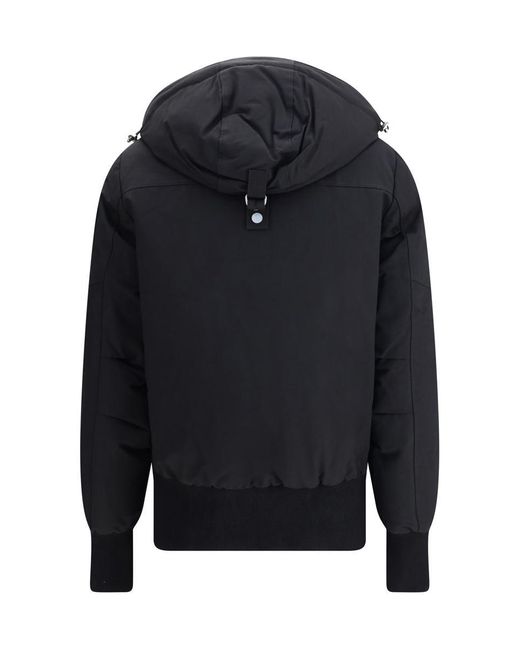 Moose Knuckles Black Down Jackets