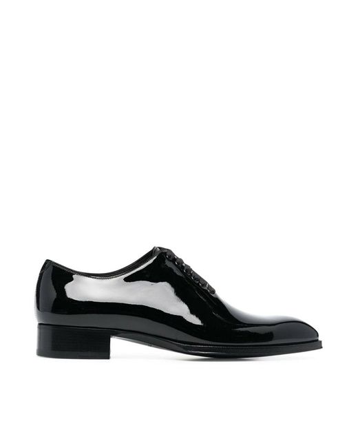 Tom Ford Black Lace-up Shoes for men