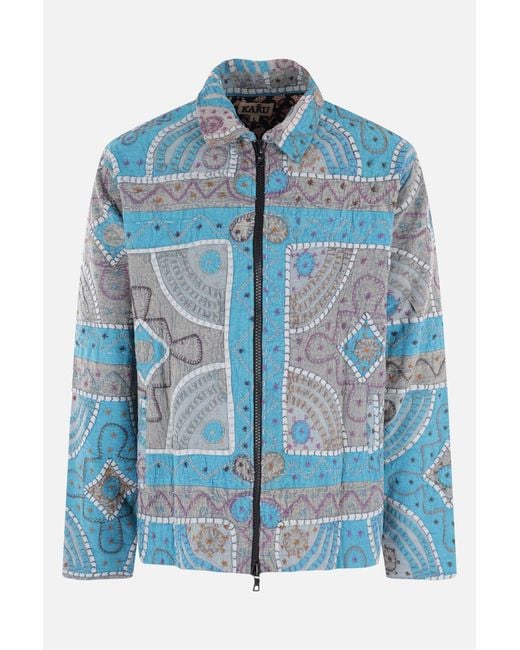 Kartik Research Blue Coats for men