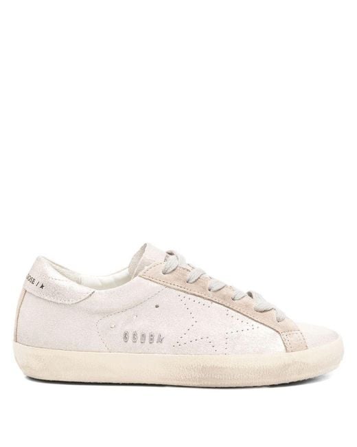 Golden Goose Women's Natural Super Star Sneakers