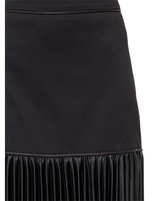 Alexis Black Pleated Skirt