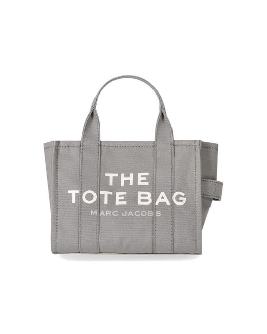 Marc Jacobs Gray The Canvas Small Tote Grey Handbag