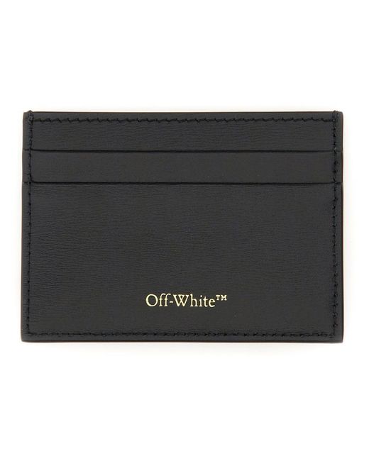 Off-White c/o Virgil Abloh Black Card Holder With Logo