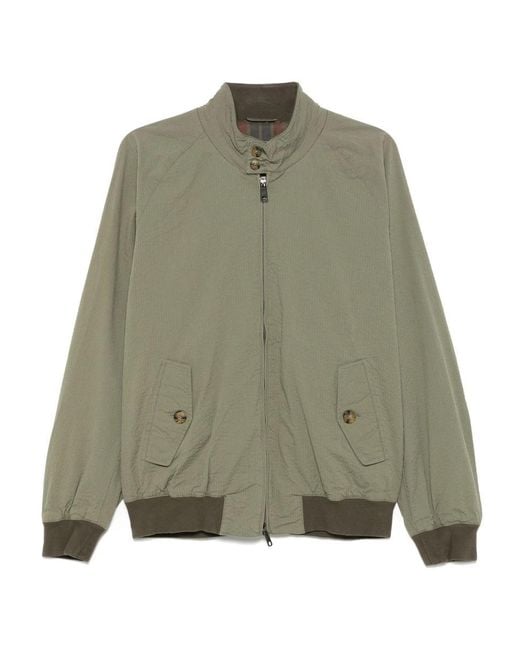 Baracuta Green Seersucker G9 for men