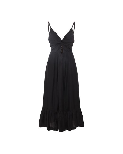 Sabina Musayev Black Long Dress