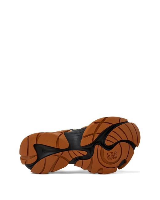 CAMPERLAB Brown "Mesh Fax" Sneakers Shoes