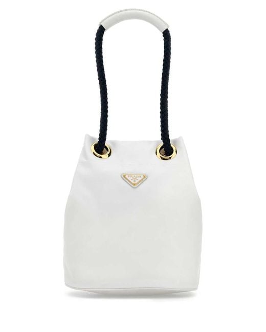 Prada White Handbags.