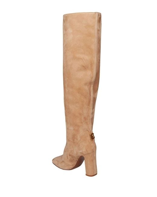 Dolce & Gabbana White Dolce & Gabbana Suede Boot