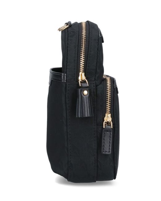 Anya Hindmarch Black 'logo Essentials' Shoulder Bag