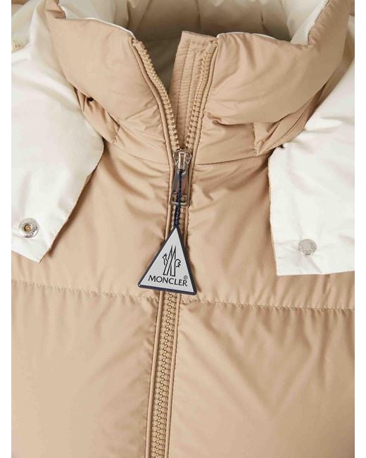 Moncler Natural Short Down Jacket Fourmines