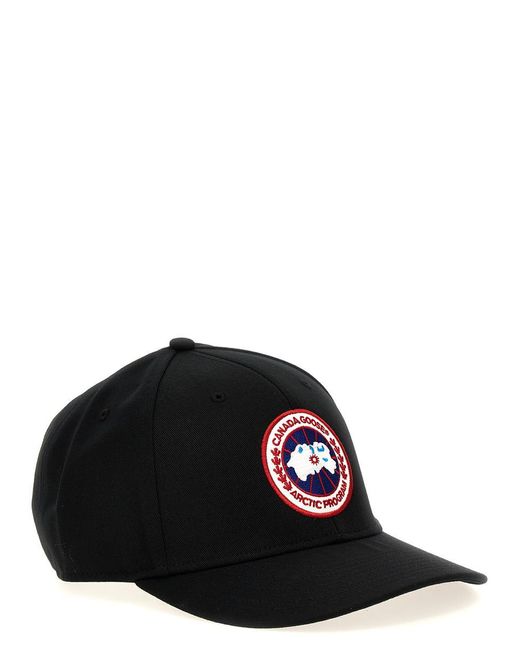 Canada Goose Black Cg Arctic Hats for men