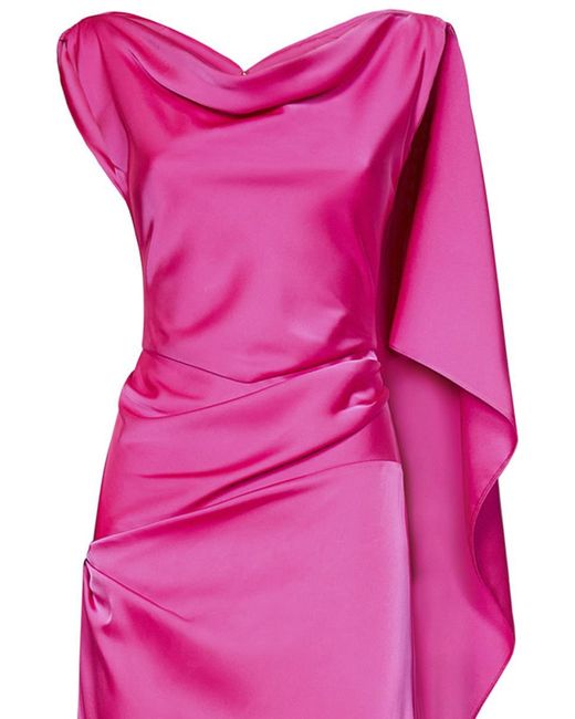 Rhea Costa Pink Long Dress