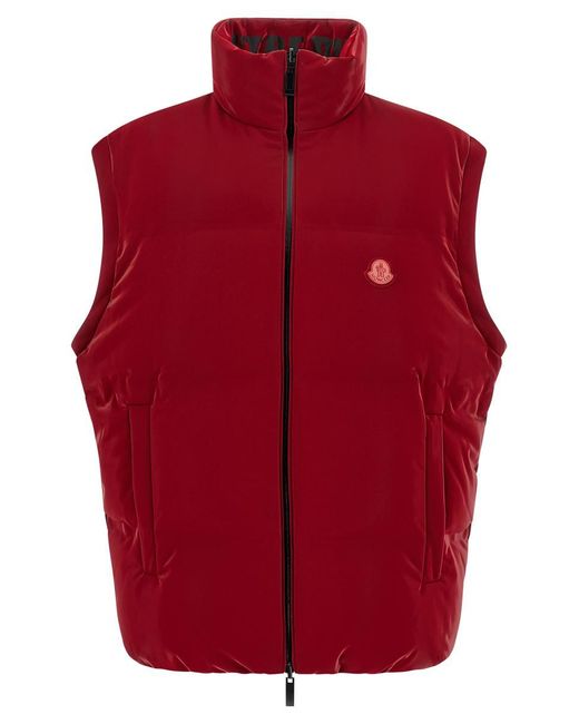 Moncler Genius Red Moncler X Asap Rocky 'Throttle' Down Jacket for men