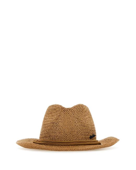 Borsalino Brown Hats for men