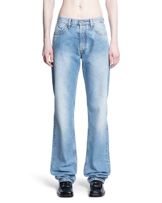 The Attico Blue Baggy