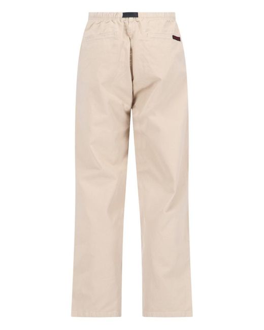 Gramicci Natural Straight Trousers for men
