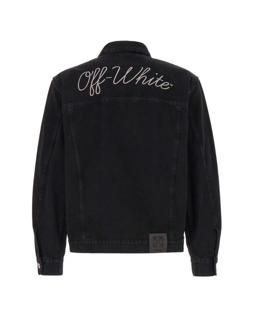 Off-White c/o Virgil Abloh Black Off Jackets for men